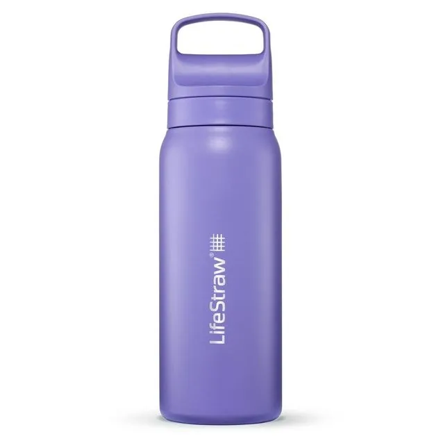 LifeStraw Go Series 24 oz. Stainless Steel Water Filter Bottle