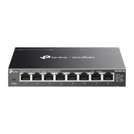 TP-Link Omada DS108G-M2 8-Port 2.5G Multi-Gigabit Unmanaged Network Switch