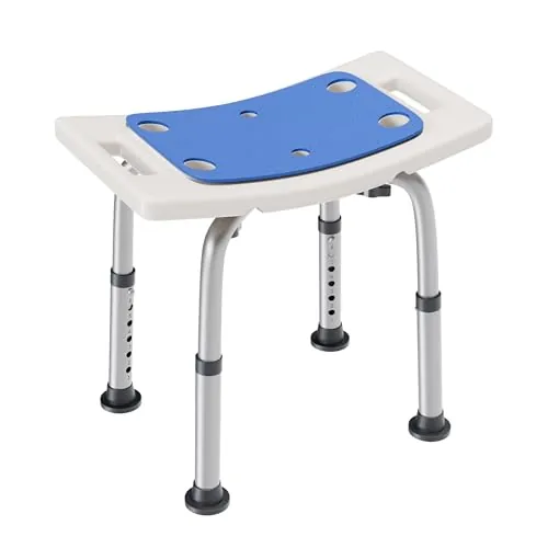 Unlicon Shower Stool with 6 Adjustable Heights