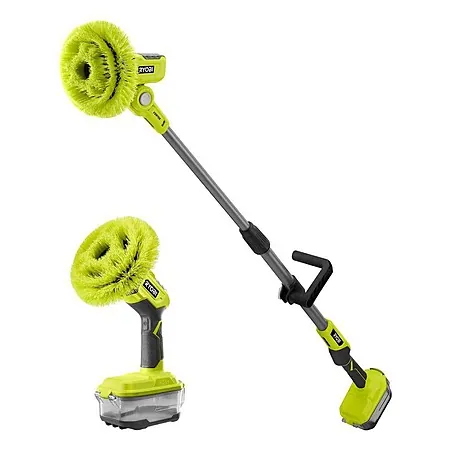 Ryobi ONE+ 18V Telescoping Power Scrubber w/ Vortex Power Scrubber (Tools Only)