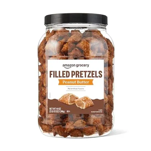 Amazon Fresh Peanut Butter Filled Pretzels 44 oz