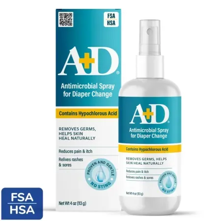 4oz A+D Antimicrobial Hydrogel Spray with Hypochlorous Acid + $3.48 Walmart Cash