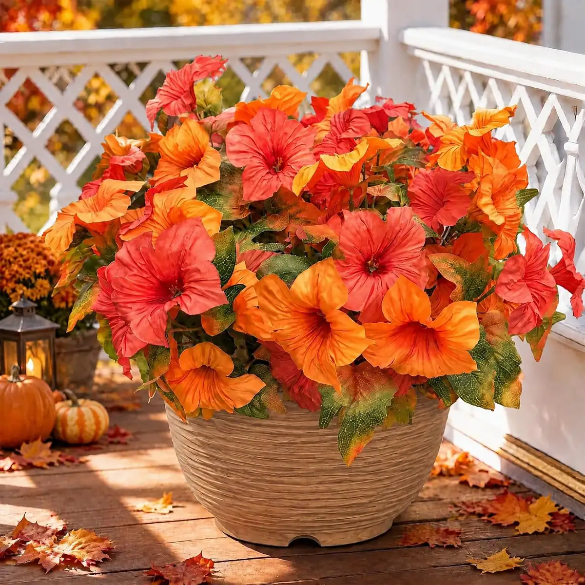 FULLMUSIC Artificial Fall Flowers