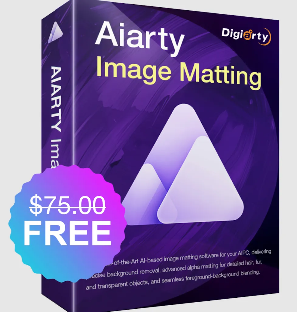 Aiarty Image Matting V2.0 for PC & Mac: free + digital download