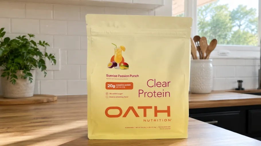 OATH Nutrition Protein Powder 18-Count – Sunrise Passion Punch