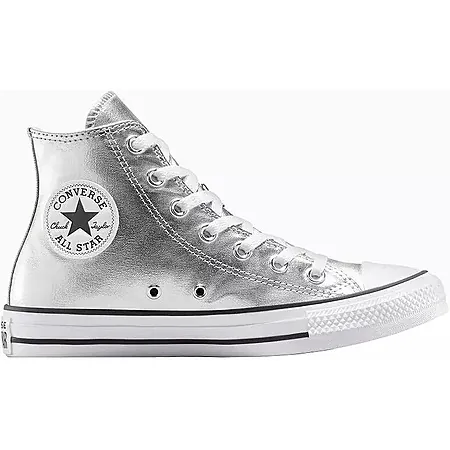 Converse Women's Chuck Taylor All-Star High Top Metallic Canvas Shoes