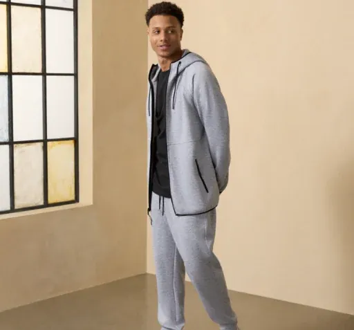 CSG Men's Active At Ease Full-Zip Hoodie
