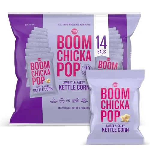 Angie’s BOOMCHICKAPOP Sweet & Salty Kettle Corn 0.77oz 14-Count