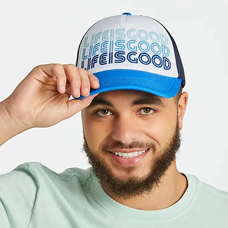 Life is Good Apparel: Trucker Hat (Various Colors)