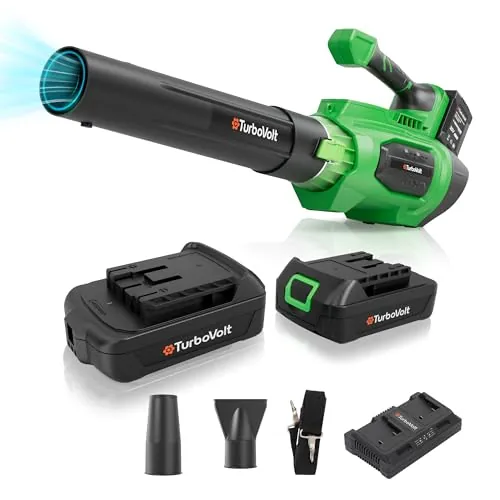 Dynavolt 40V Cordless Leaf Blower with 2 Batteries