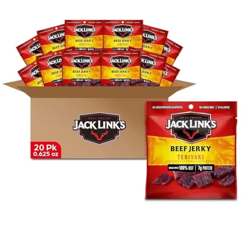 Jack Link’s Teriyaki Beef Jerky 20-Pack