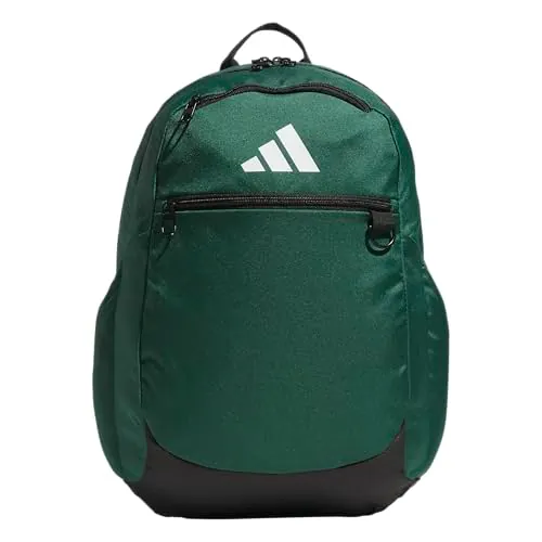 36L adidas One-Size Striker Soccer Backpack w/ Ventilated Shoe Garage & Laptop Sleeve (Navy Blue/Dark Green)