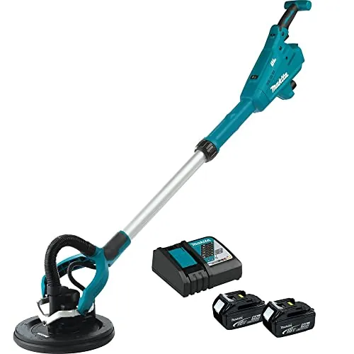 Makita XLS01TX1 18V LXT Lithium-Ion Brushless Cordless 9" Drywall Sander Kit (5.0Ah)