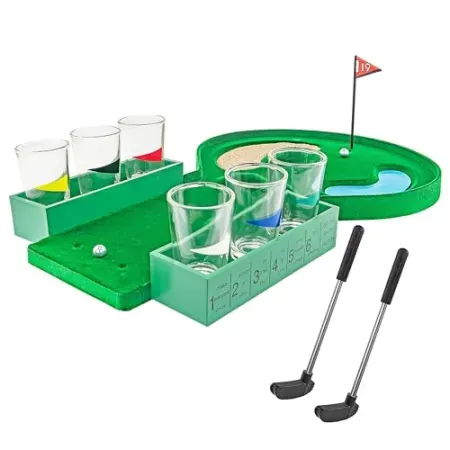 Fairly Odd Novelties Miniature Golf Drinking Game Set