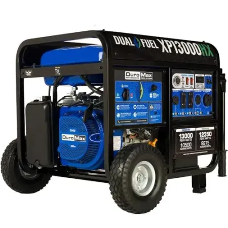 DuroMax XP13000HX 13,000-Watt Dual Fuel Portable Generator