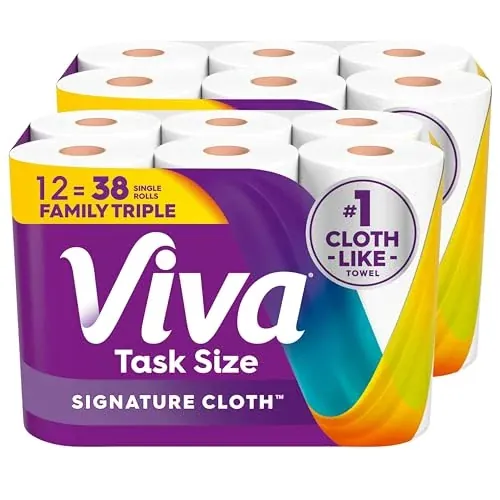 Viva Signature Cloth Paper Towels 12-Pack 141-Sheets