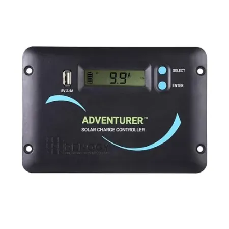 Renogy 30A 12V/24V PWM Solar Charge Controller with LCD Display