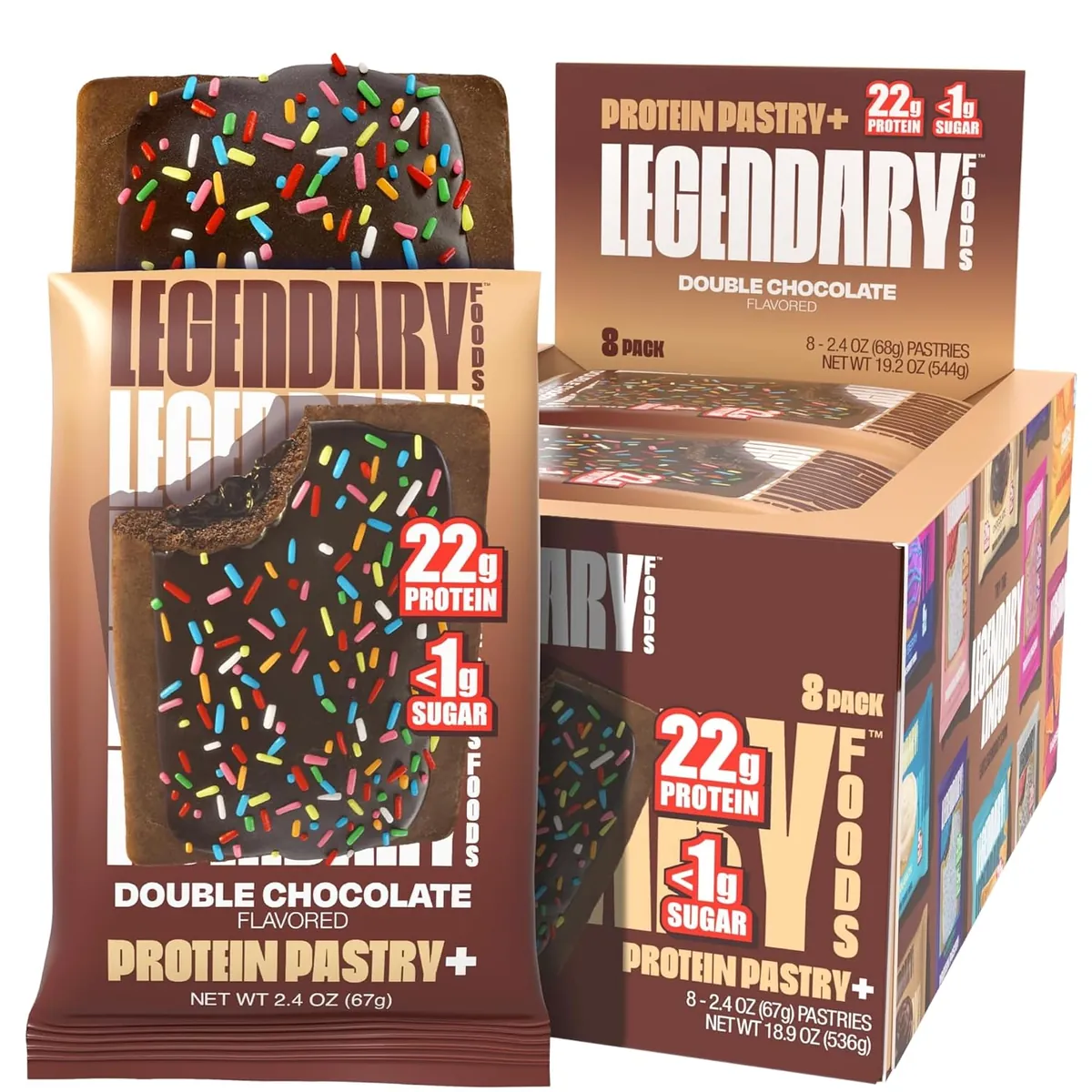 Legendary Foods Protein Pastry 8-Pack