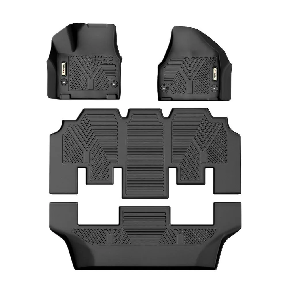 Yitamotor 3-Row TPE Floor Mats for Chrysler Pacifica