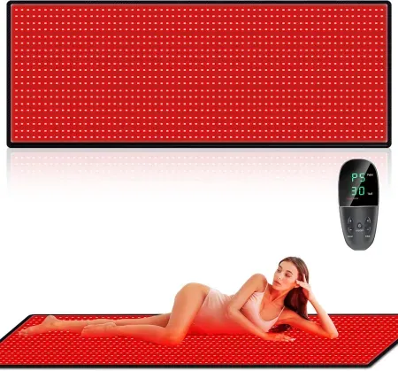 cabpay 71" x 31" 1280-LED Red Light Therapy Mat