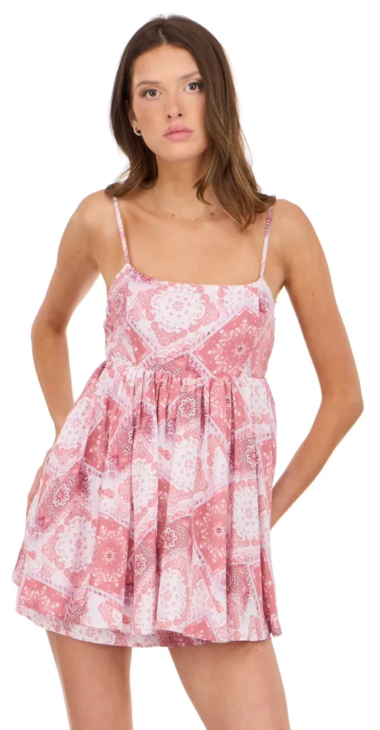 Forever 21 Women's Printed Romper