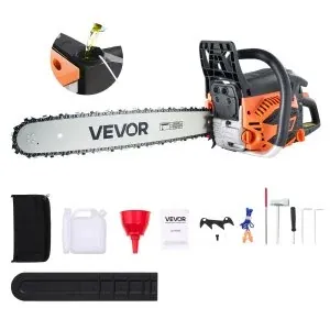 VEVOR 62cc 20 inch Gas Chainsaw