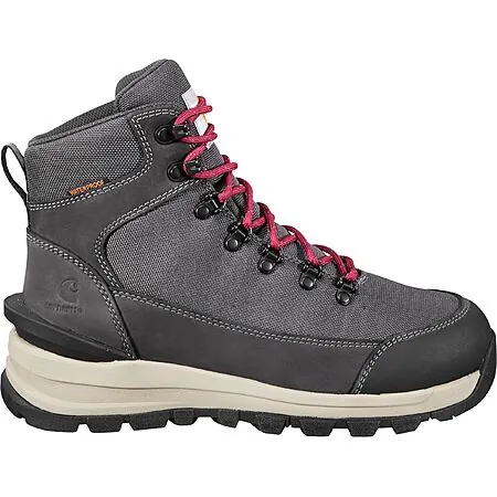 Carhartt Women's Gilmore 6” Waterproof Soft Toe Hiker Work Boots (Grey)
