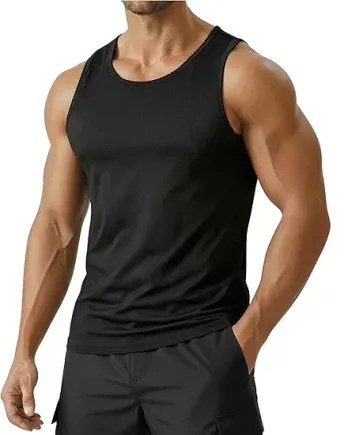 Pinspark Quick Dry UPF 50+ Men's Workout Tank Top