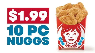 Wendy's 10-Piece Chicken Nuggets