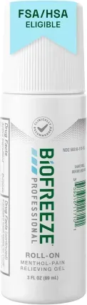Biofreeze Professional Pain Relief Roll On Menthol Gel (3 fl oz)