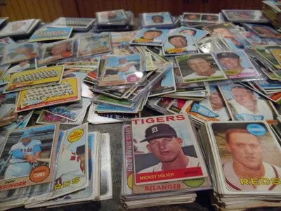 Vintage Baseball Card Collection Unopened Packs Lot