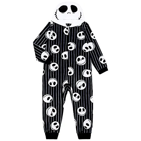 The Nightmare Before Christmas Boys Halloween Union Suit