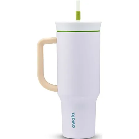 40-Oz Owala Stainless Steel Straw Tumbler (Various Colors)