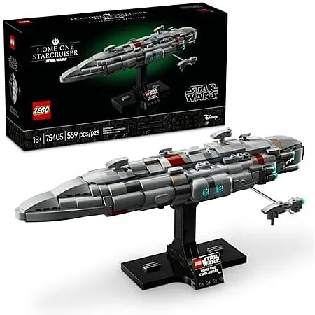 559-pc LEGO Star Wars Home One Starcruiser Building Set (75405)