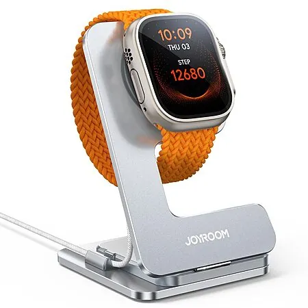 Joyroom Magnetic Fast Charging Apple Watch Dock Stand (Silver or Black)