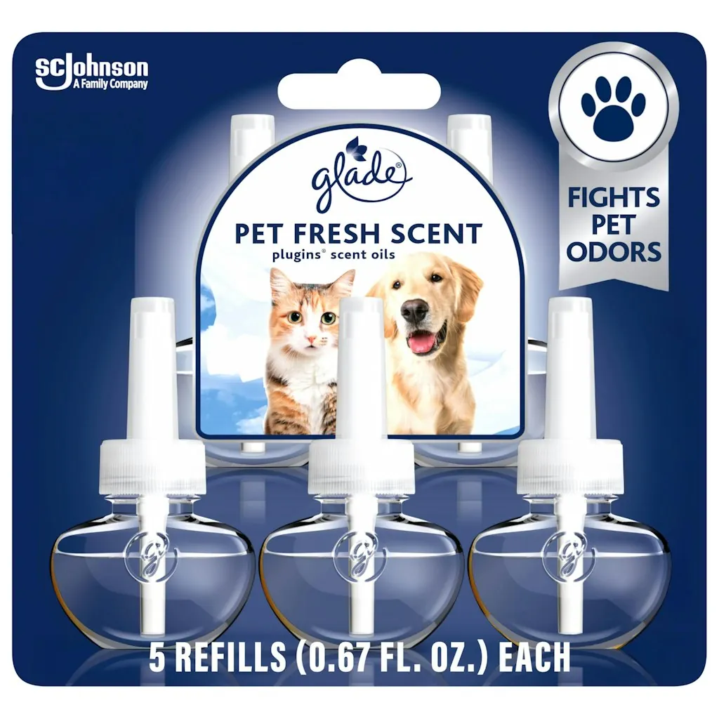 Glade PlugIns Pet Fresh Air Freshener Refills 5-Pack