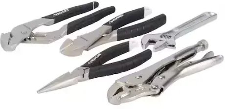 Husky 5-Piece Pliers and Wrench Set (In-Store Price)
