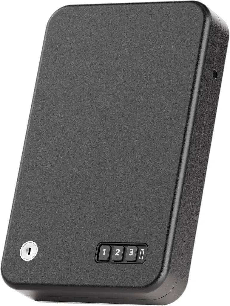 Grimtron Portable Electronic Car Gun Safe
