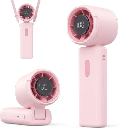 TUNISE 4000mAh Mini Handheld 100-Speed Turbo Fan