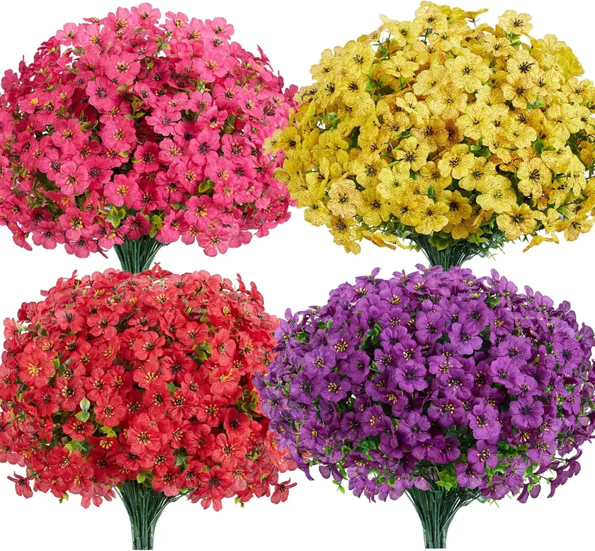 InnoGear Artificial Flowers 12-Pack