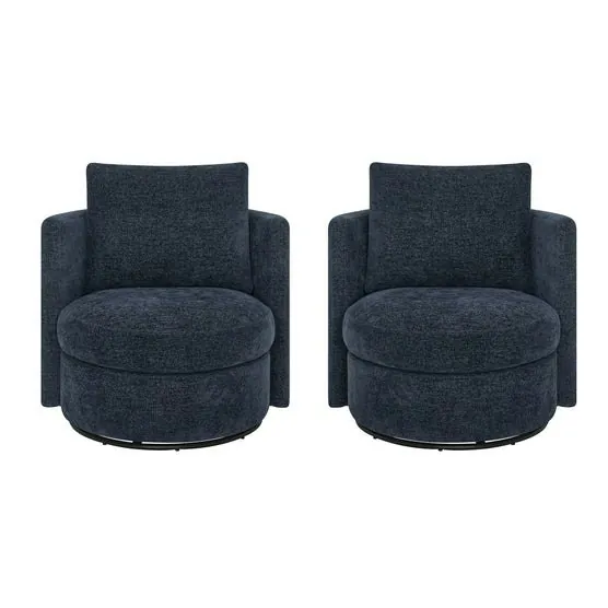 Thomasville Davos Swivel Chairs 2-Pack