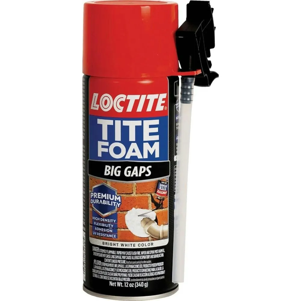 Loctite Tite Foam Big Gaps 12-oz. Spray Foam Sealant