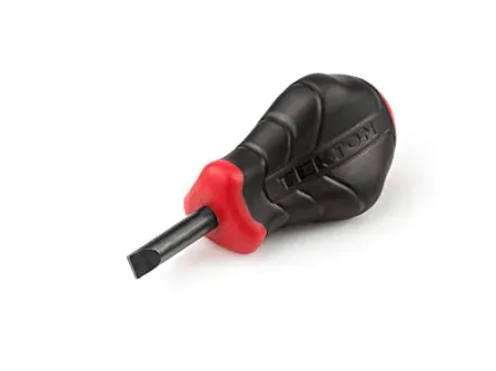 TEKTON Stubby 1/4" Slotted High-Torque Screwdriver