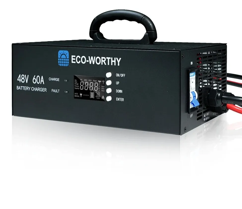 Eco-Worthy 48V 60A LiFePO4 Battery Charger