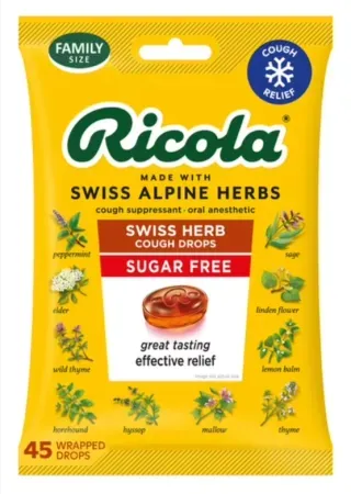 45-count Ricola Original Herb Cough Drops