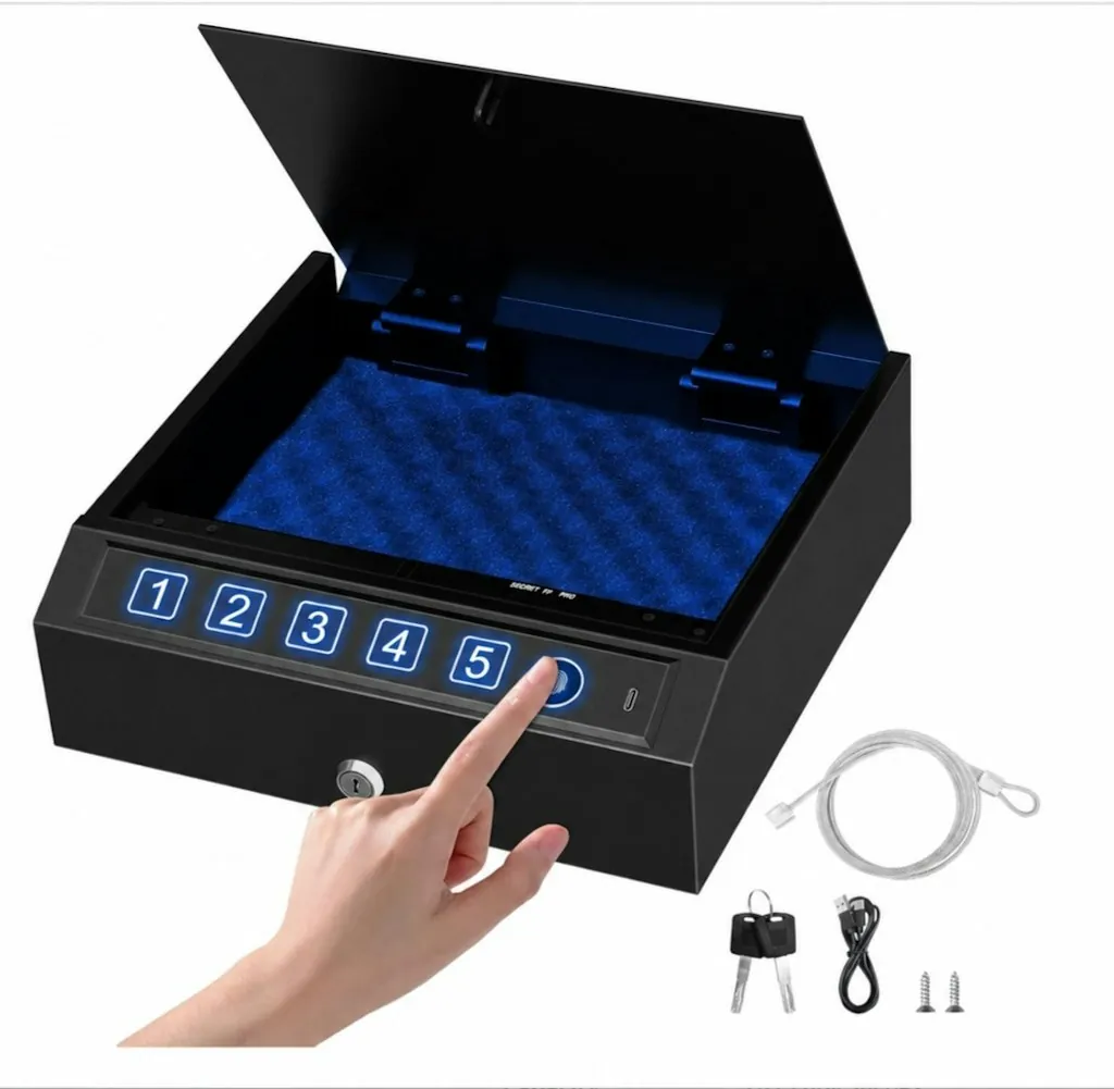 CTSafePro Biometric Fingerprint Safe
