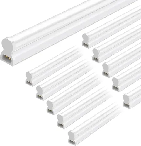Hykolity LED Shop Lights 4FT 22W 6500K Linkable T5