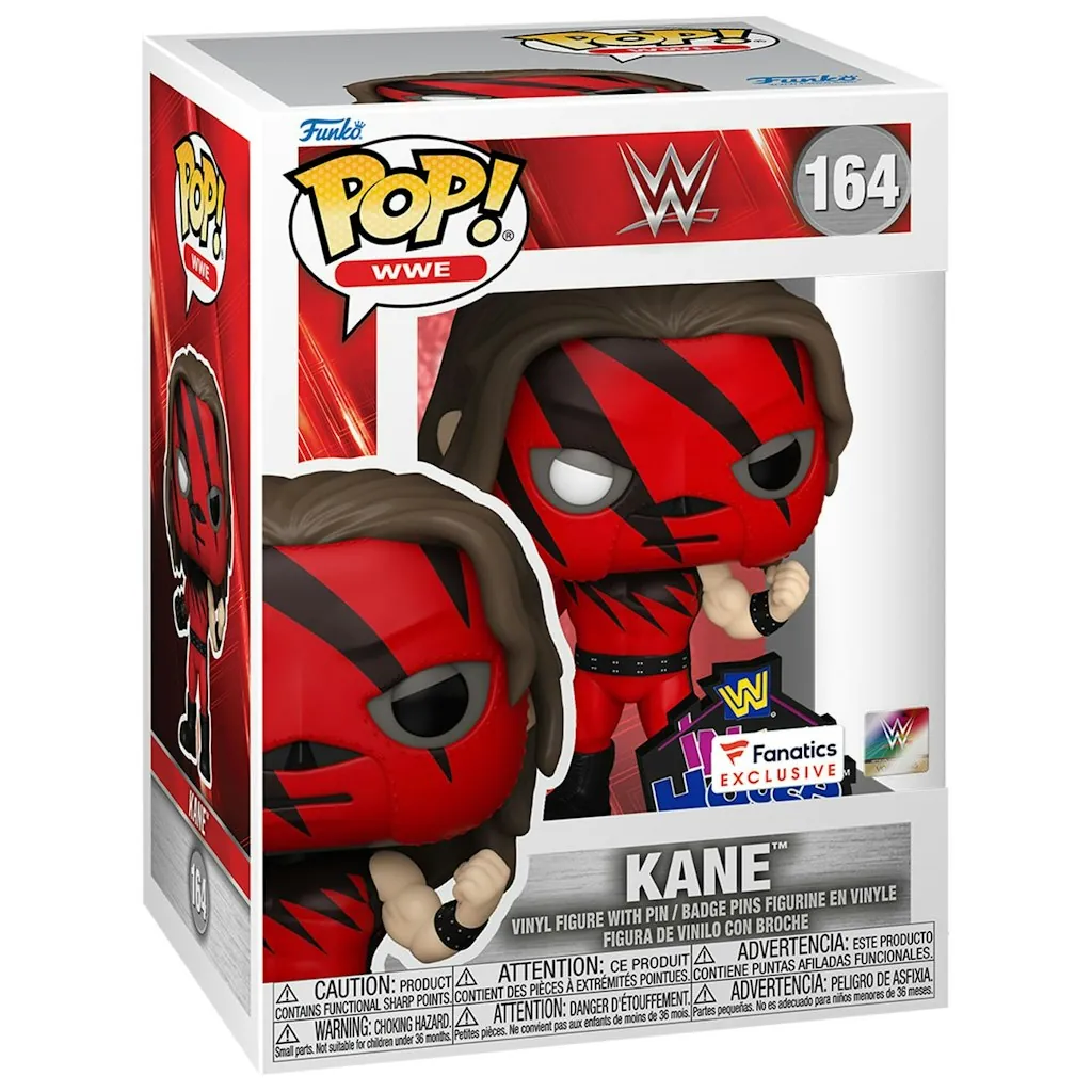 Funko Pop! WWE Kane Vinyl Figure w/ Collectible Pin