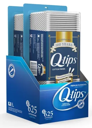 2-Pack 625-Count Q-tips Cotton Swabs