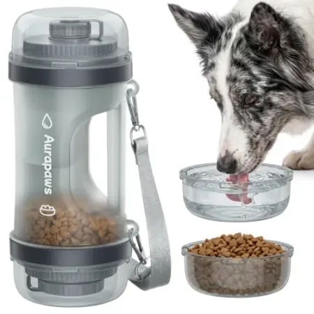33.5oz Aurapaws Dog Water Bottle